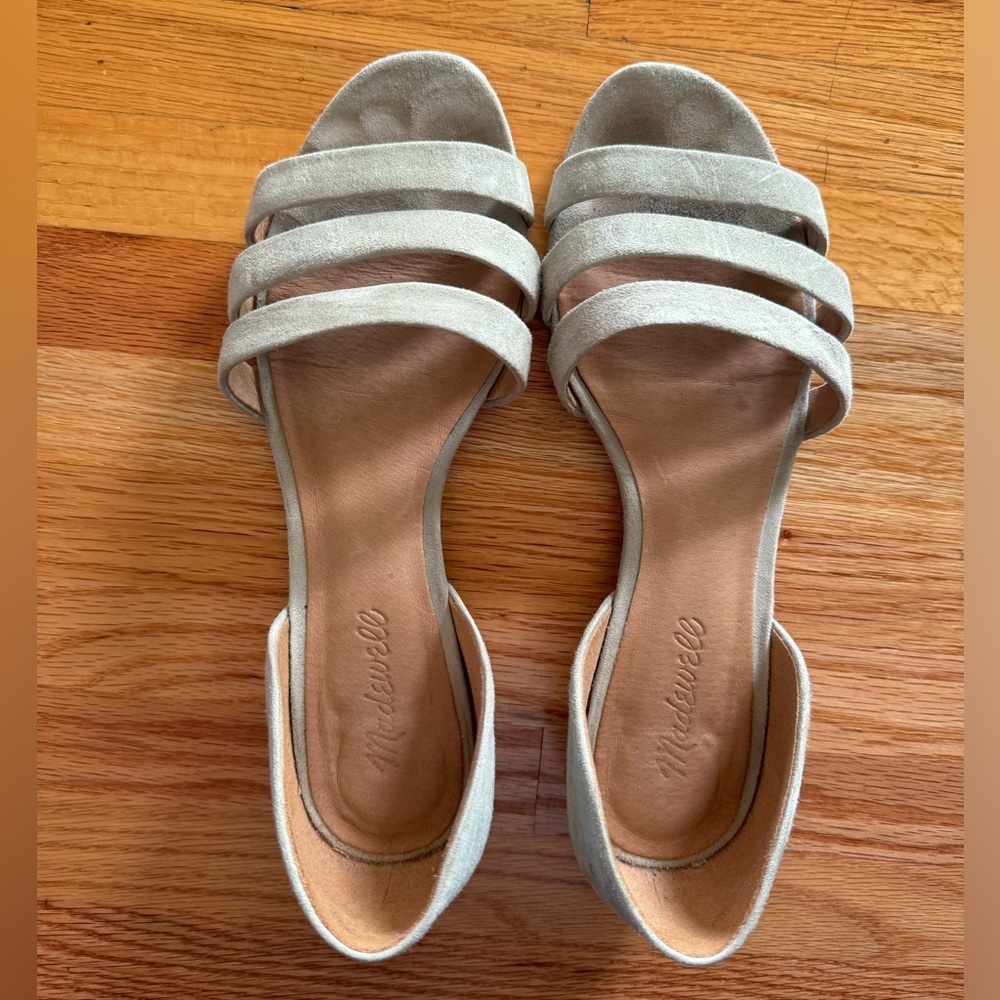Madewell Leila suede sandals